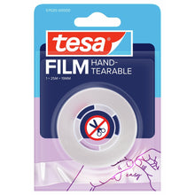 tesafilm HAND-TEARABLE, 25 m x 19 mm, przezroczysta