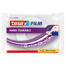 Taśma Tesafilm – można ją odrywać ręcznie, przezroczysta, 25 m x 19 mm