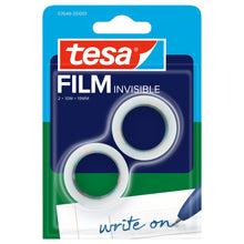 tesafilm INVISIBLE, matowo-biała, w blistrze, 10 m x 19 mm