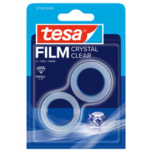 tesafilm CRYSTAL CLEAR, przezroczysta, krystalicznie czysta, w blistrze, 10 m x 19 mm