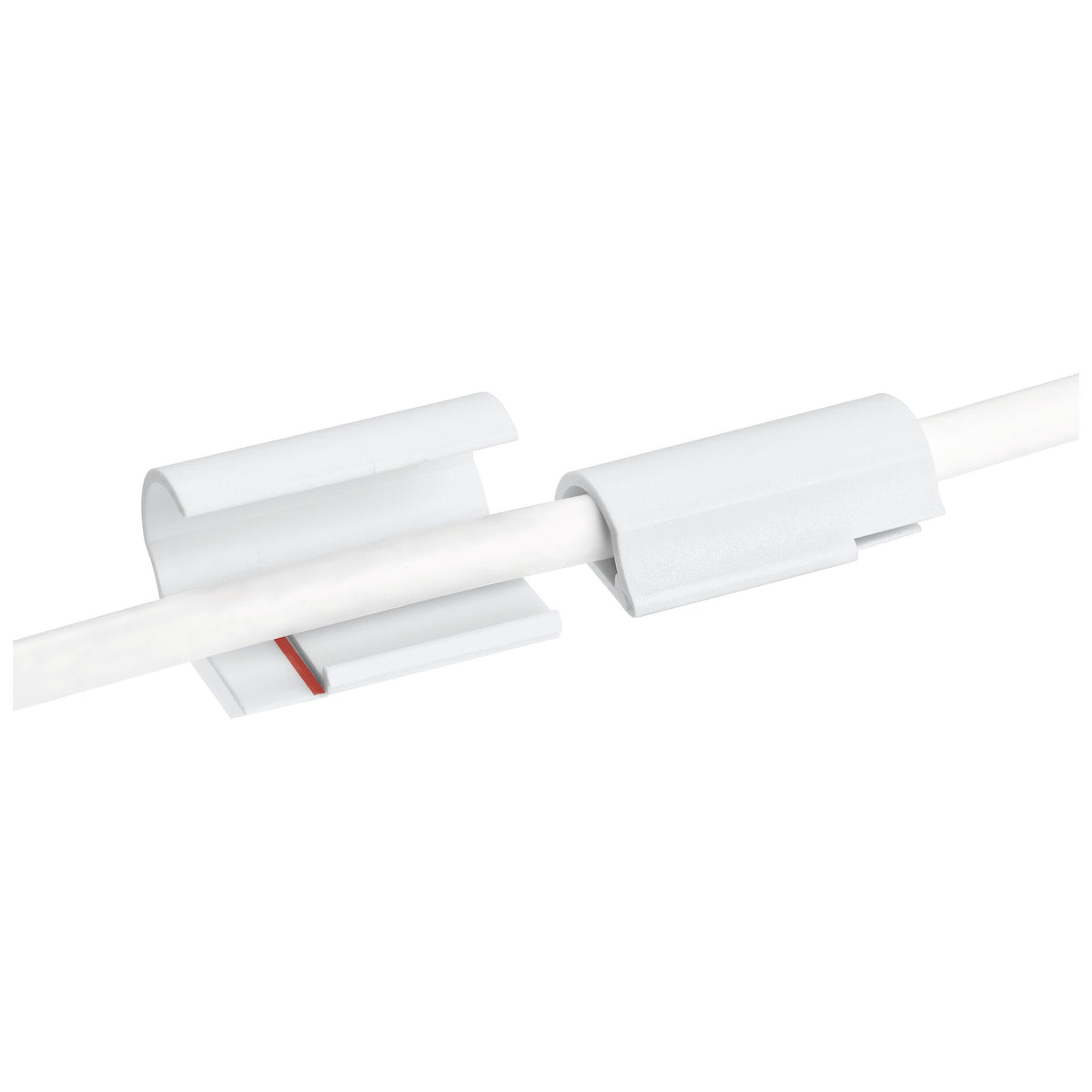 tesa Powerstrips Kabel-Clip, weiß