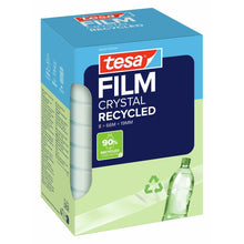 tesafilm CRYSTAL RECYCLED, 66 m x 19 mm, przezroczysta