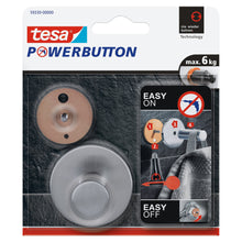 tesa Powerbutton Classic Haken Rund