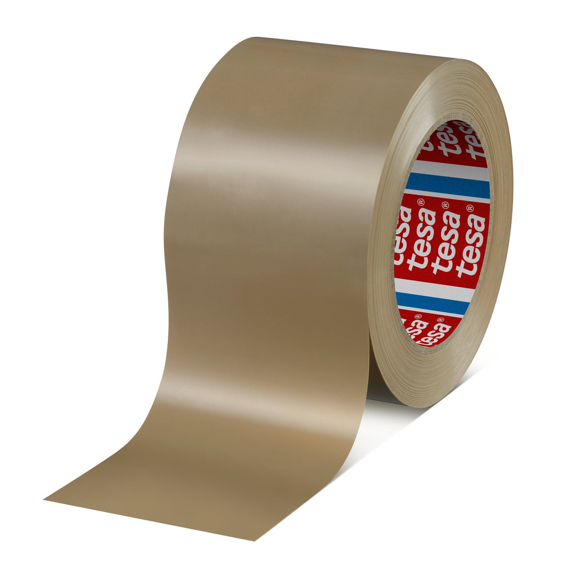 tesa 60422 PVC Premium-Verpackungsklebeband, braun 66 m x 75 mm