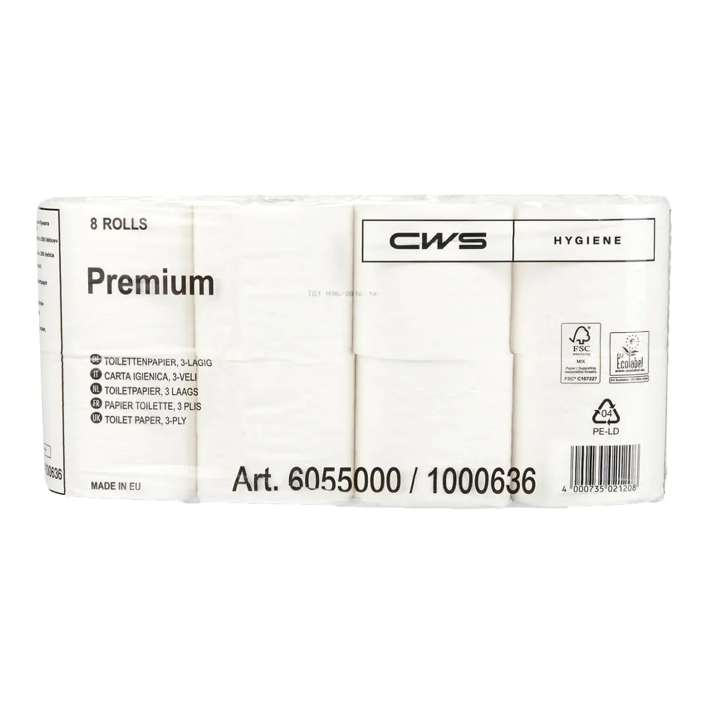 Papier toaletowy CWS Supersoft | Karton (64 rolki)