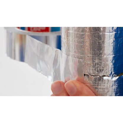 tesa 60670 Alu Klebeband, 50 m x 50 mm, silber-matt – Anwendung