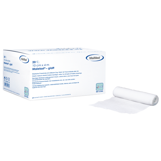 Elastyczne bandaże mocujące Maielast-gładkie, 20 sztuk w opakowaniu
