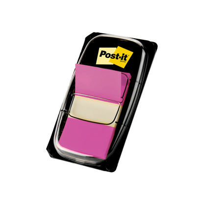 Opakowanie indeksowych pasków samoprzylepnych 3M Deutschland GmbH Post-it®, Standard, 25,4 mm x 43,2 mm, z 50 paskami na podajnik.