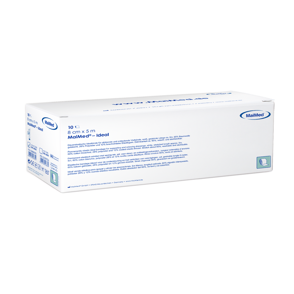 MaiMed-Ideal, bez wiolonczeli, bandaże białe trwale elastyczne