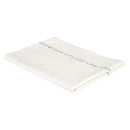Sito Bodentuch Effekt ca. 250g/m², weiß mit grünem Streifen 600 x 700 mm
