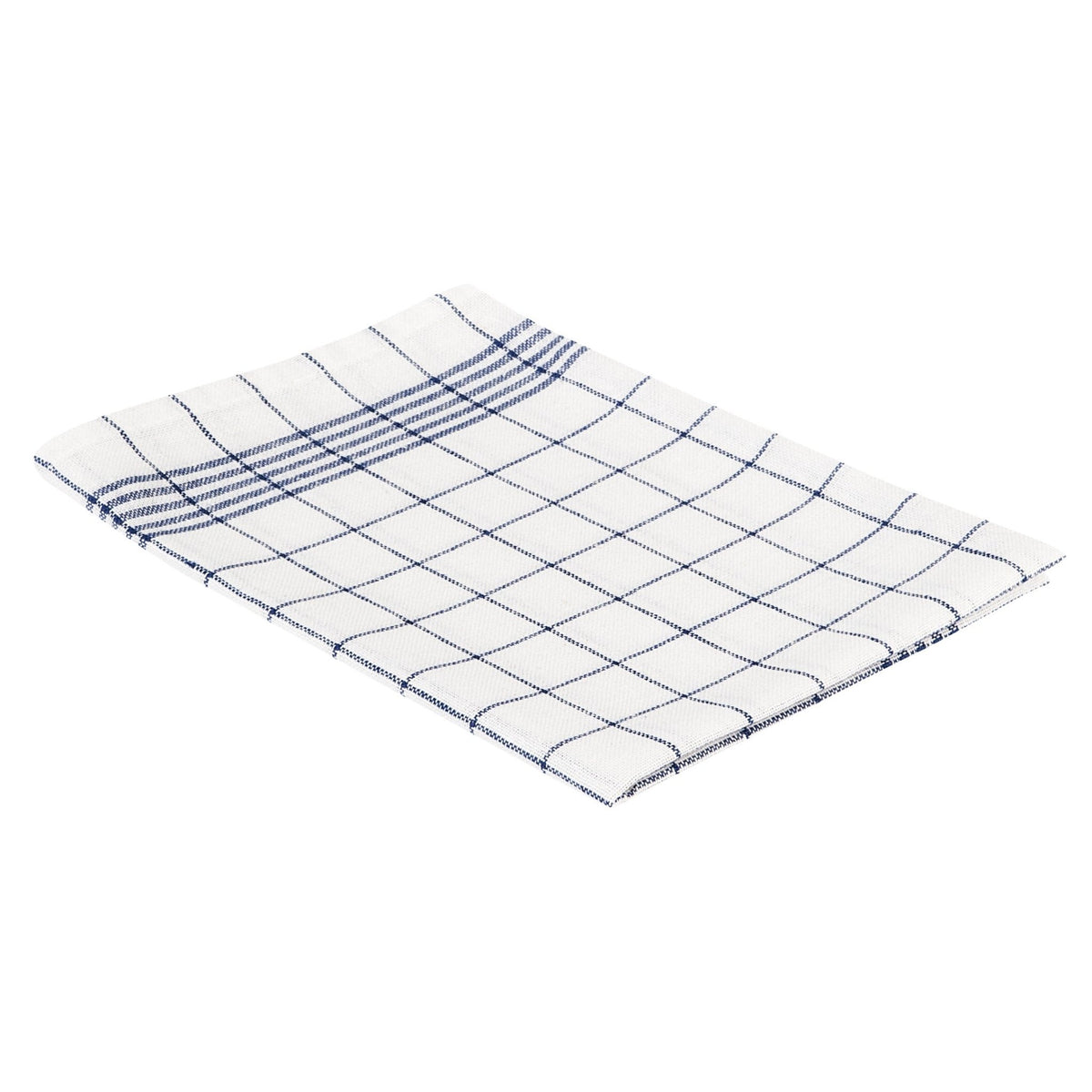 Sito Geschirrtuch Halbleinen, 500 x 700 mm blau/weiß