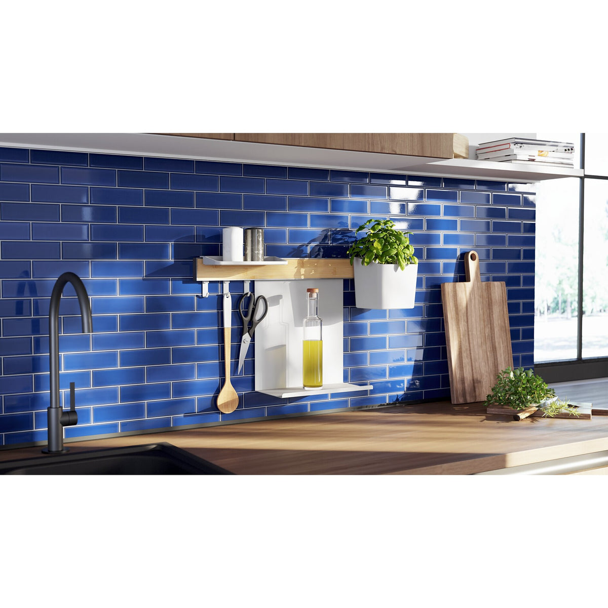 tesa Küchenorganizer Kombi Set S – Anwendung