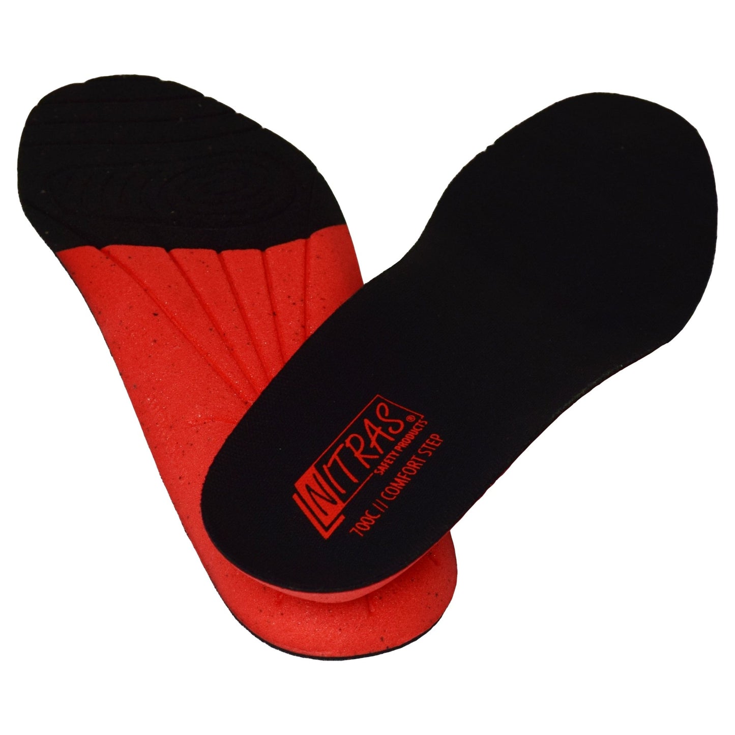 NITRAS COMFORT STEP, wkładka, czarno-czerwona