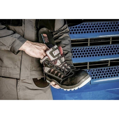 Wkładka półortopedyczna NITRAS ERGO STEP LOW w kolorze czarno-zielonym