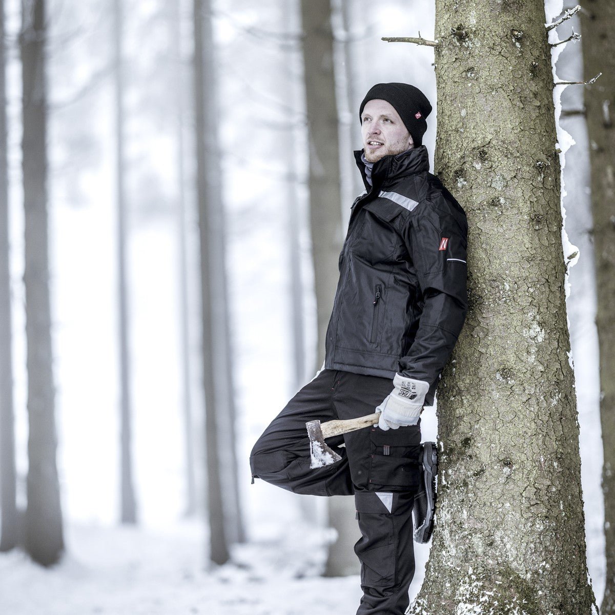 NITRAS MOTION TEX PLUS, parka, czarna