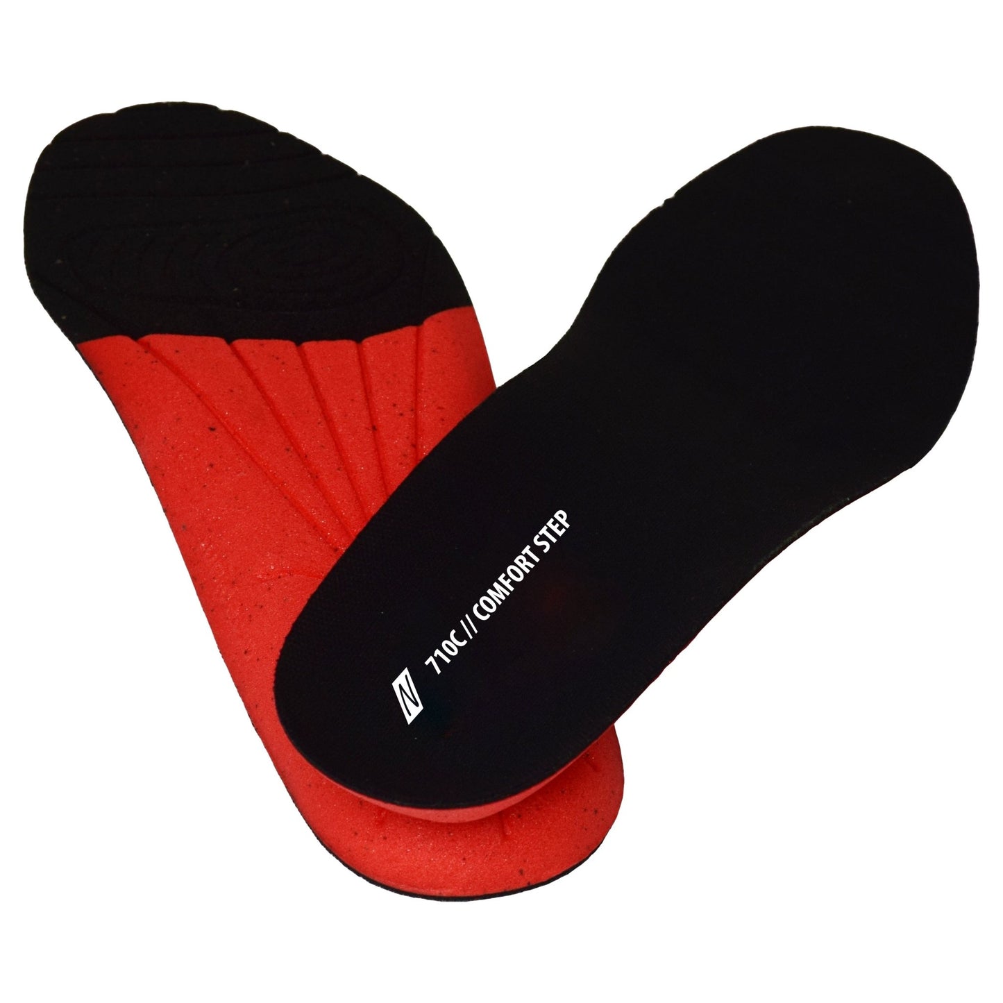NITRAS COMFORT STEP, wkładki, czarno-czerwone