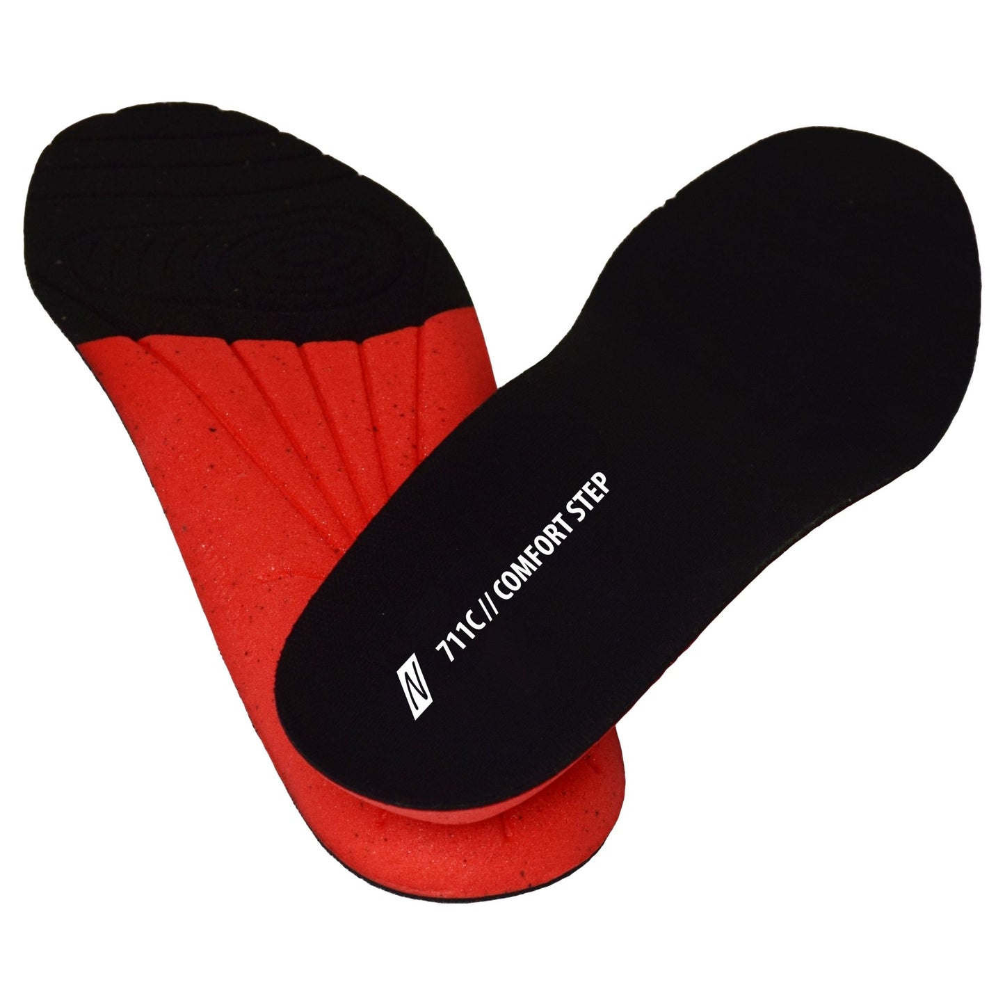 NITRAS COMFORT STEP, wkładki, czarno-czerwone