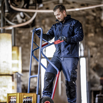 Kurtka softshell NITRAS MOTION TEX LIGHT w kolorze granatowym