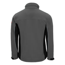 Kurtka softshell NITRAS MOTION TEX LIGHT w kolorze szaro-czarnym