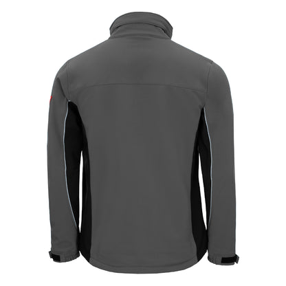 Kurtka softshell NITRAS MOTION TEX LIGHT w kolorze szaro-czarnym