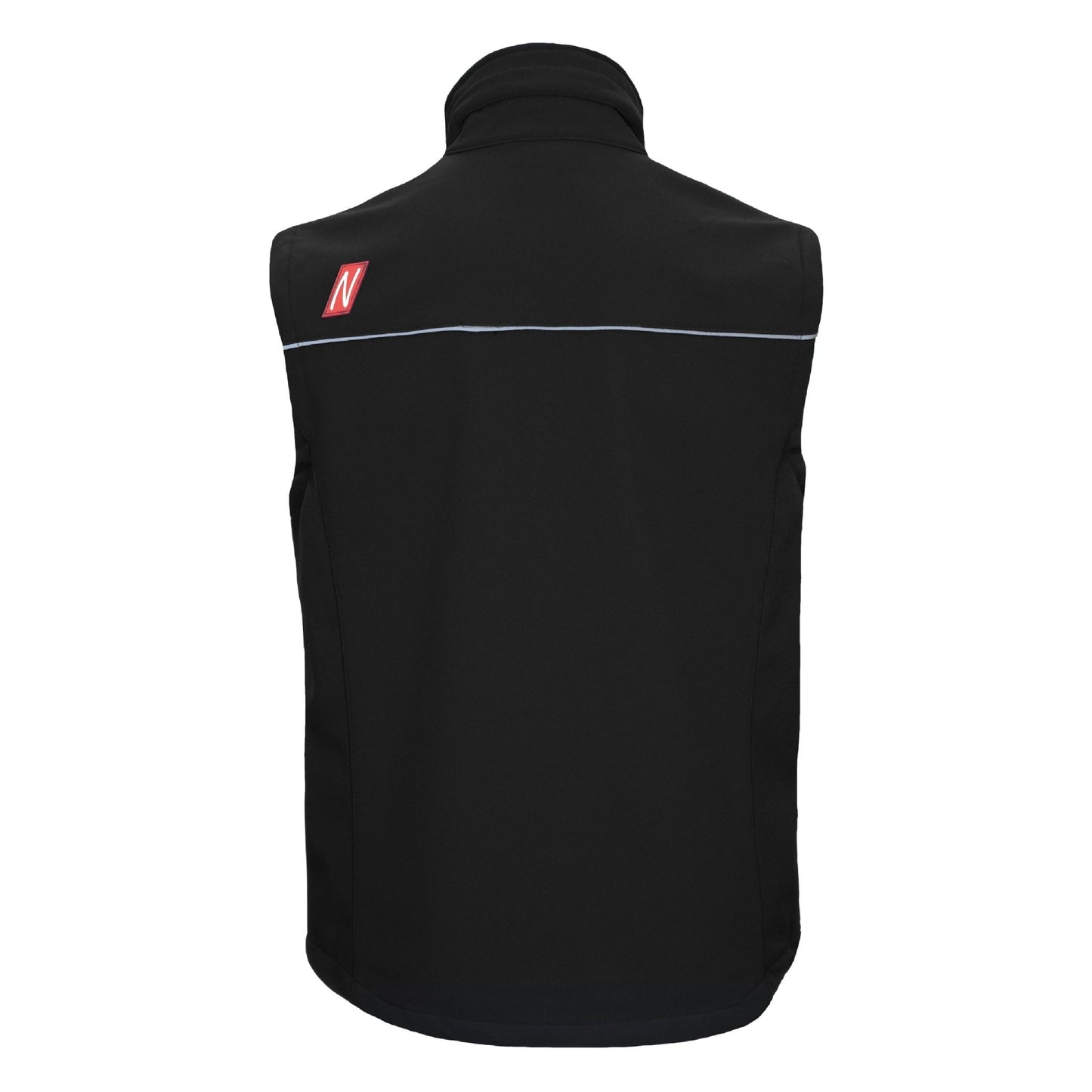 NITRAS MOTION TEX LIGHT, kamizelka softshellowa, czarna