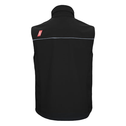 NITRAS MOTION TEX LIGHT, kamizelka softshellowa, czarna
