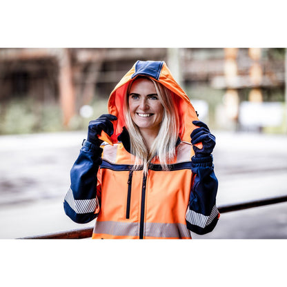 NITRAS MOTION TEX VIZ, kurtka softshell o wysokiej widoczności