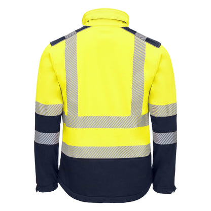 NITRAS MOTION TEX VIZ, kurtka softshell o wysokiej widoczności