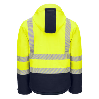 NITRAS MOTION TEX VIZ PLUS, zimowa kurtka softshell odblaskowa