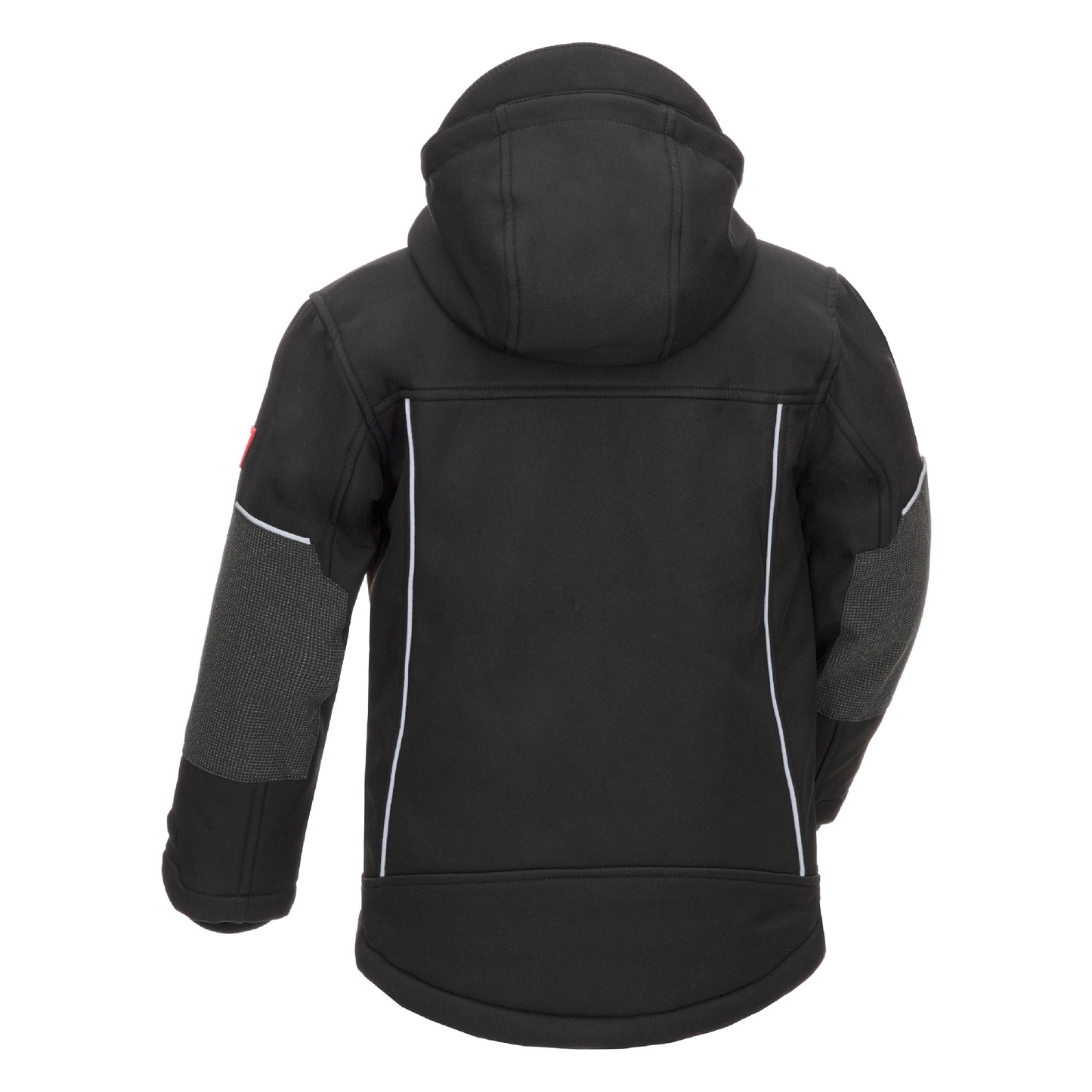 NITRAS MOTION TEX KIDS, kurtka softshell w kolorze czarnym