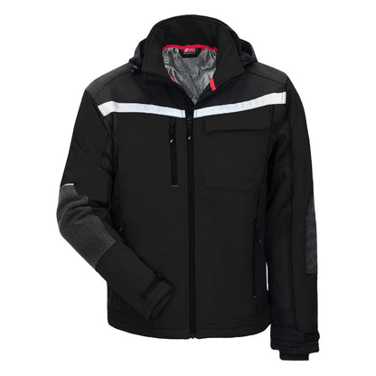 NITRAS MOTION TEX PLUS, kurtka softshell w kolorze czarnym