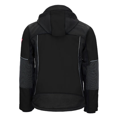 NITRAS MOTION TEX PLUS, kurtka softshell w kolorze czarnym