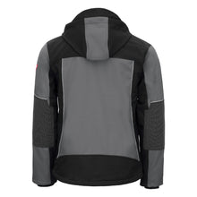 NITRAS MOTION TEX PLUS, kurtka softshell w kolorze szaro-czarnym