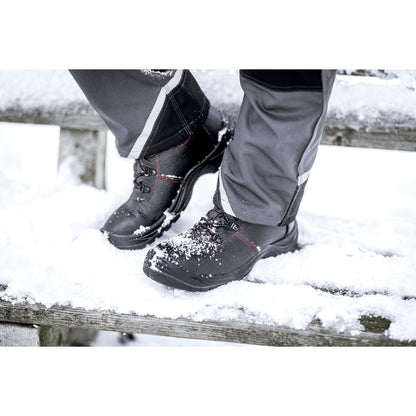Zimowe buty ochronne NITRAS BASIC STEP MID+ W, S3 CI, średniej wysokości, czarne