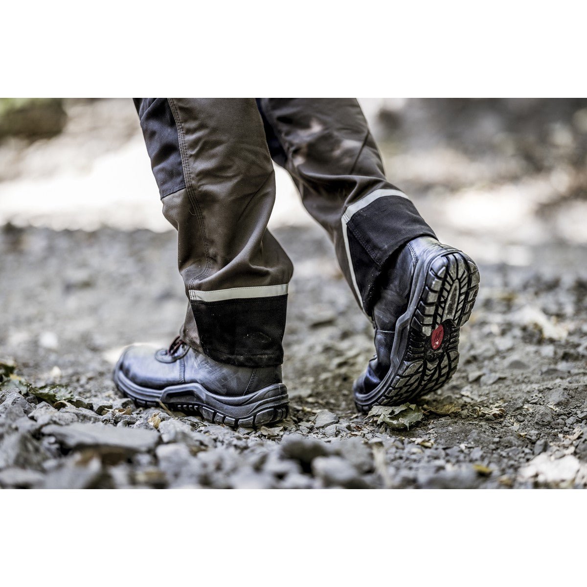 Buty ochronne NITRAS POWER STEP MID, S3 HI HRO, średniej wysokości, czarne