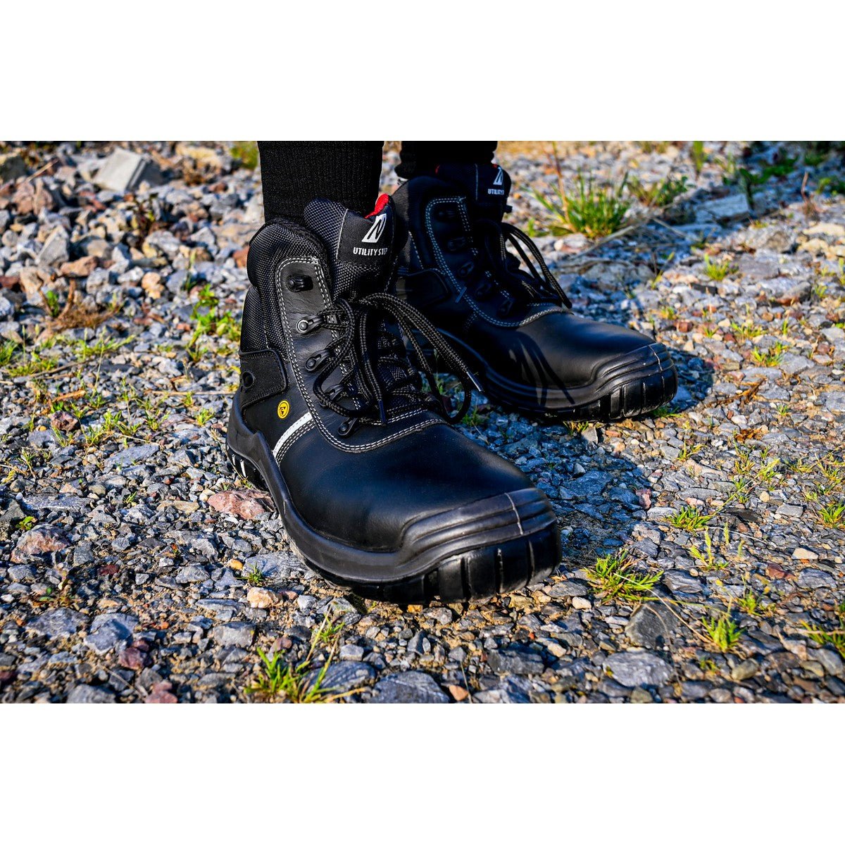 Buty ochronne NITRAS UTILITY STEP MID, S3L CI FO SR, czarne
