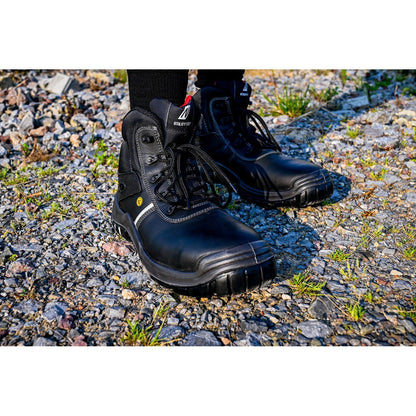 Buty ochronne NITRAS UTILITY STEP MID, S3L CI FO SR, czarne