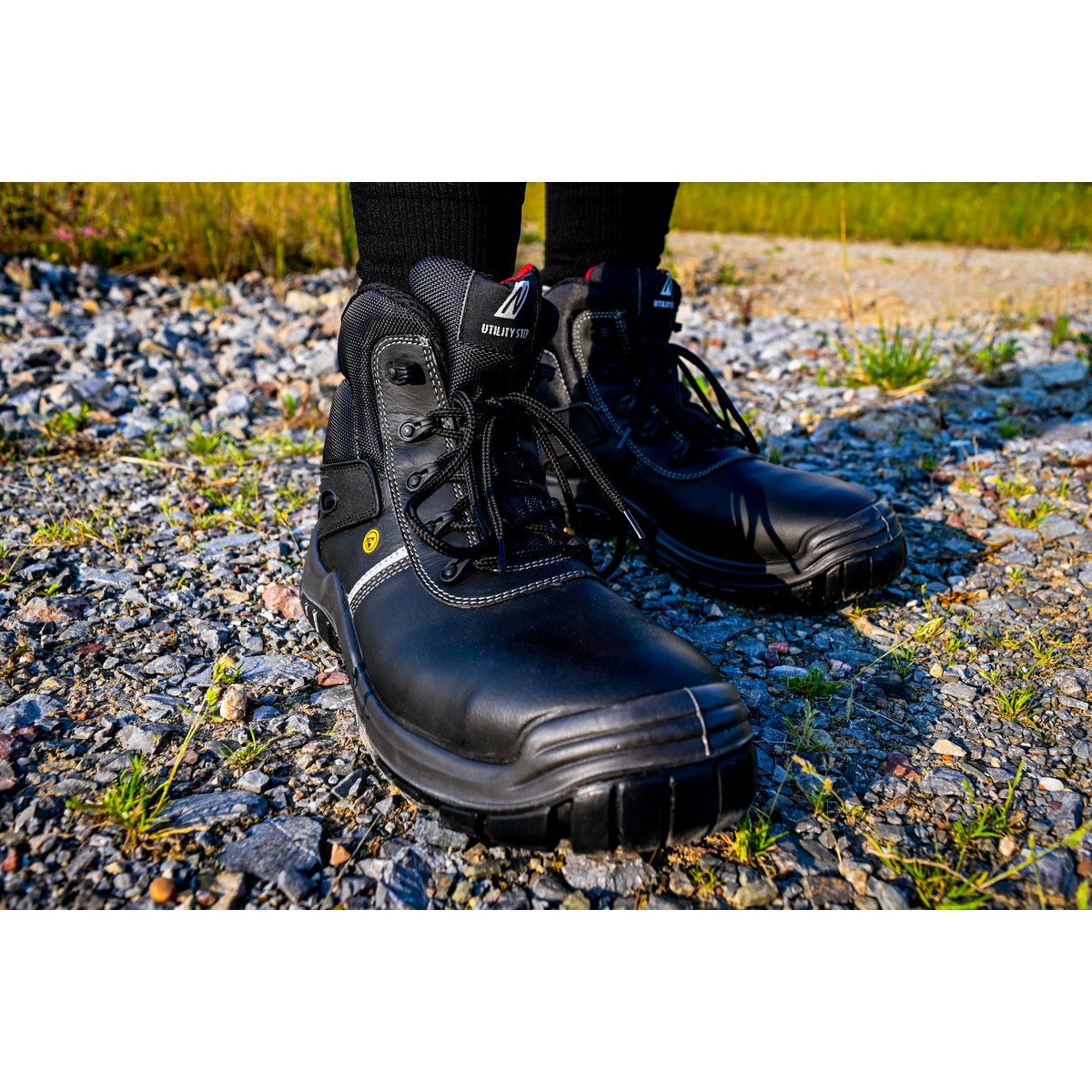 Buty ochronne NITRAS UTILITY STEP MID, S3L CI FO SR, czarne