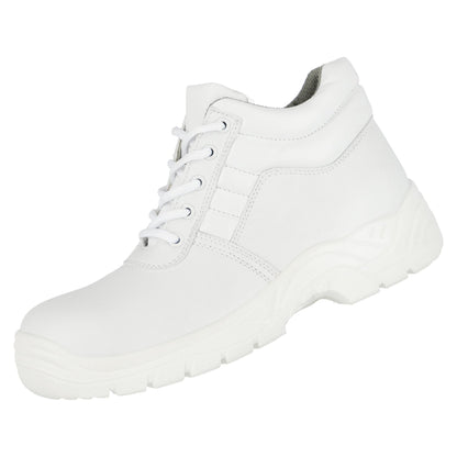 Buty ochronne NITRAS CLEAN STEP MID, S2, średniej wysokości, białe