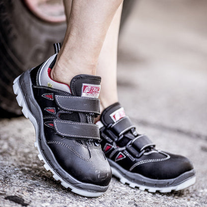 Sandały ochronne NITRAS SPORT STEP SA, S1P, czarne