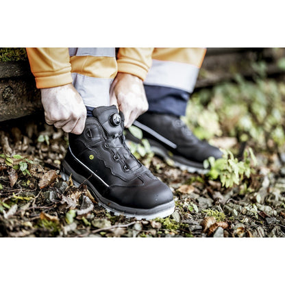 NITRAS SPORT STEP MID FIT, buty ochronne, średniej wysokości, czarne