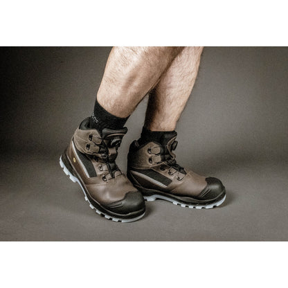 Buty ochronne NITRAS TOUGH STEP MID FIT, S7S CI FO SR, średnia wysokość