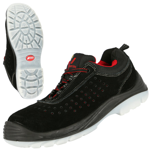 Obuwie ochronne NITRAS EASY STEP P, S1P, czarne