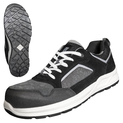 Obuwie ochronne NITRAS CLASSIC STEP, S1P, szaro-czarne