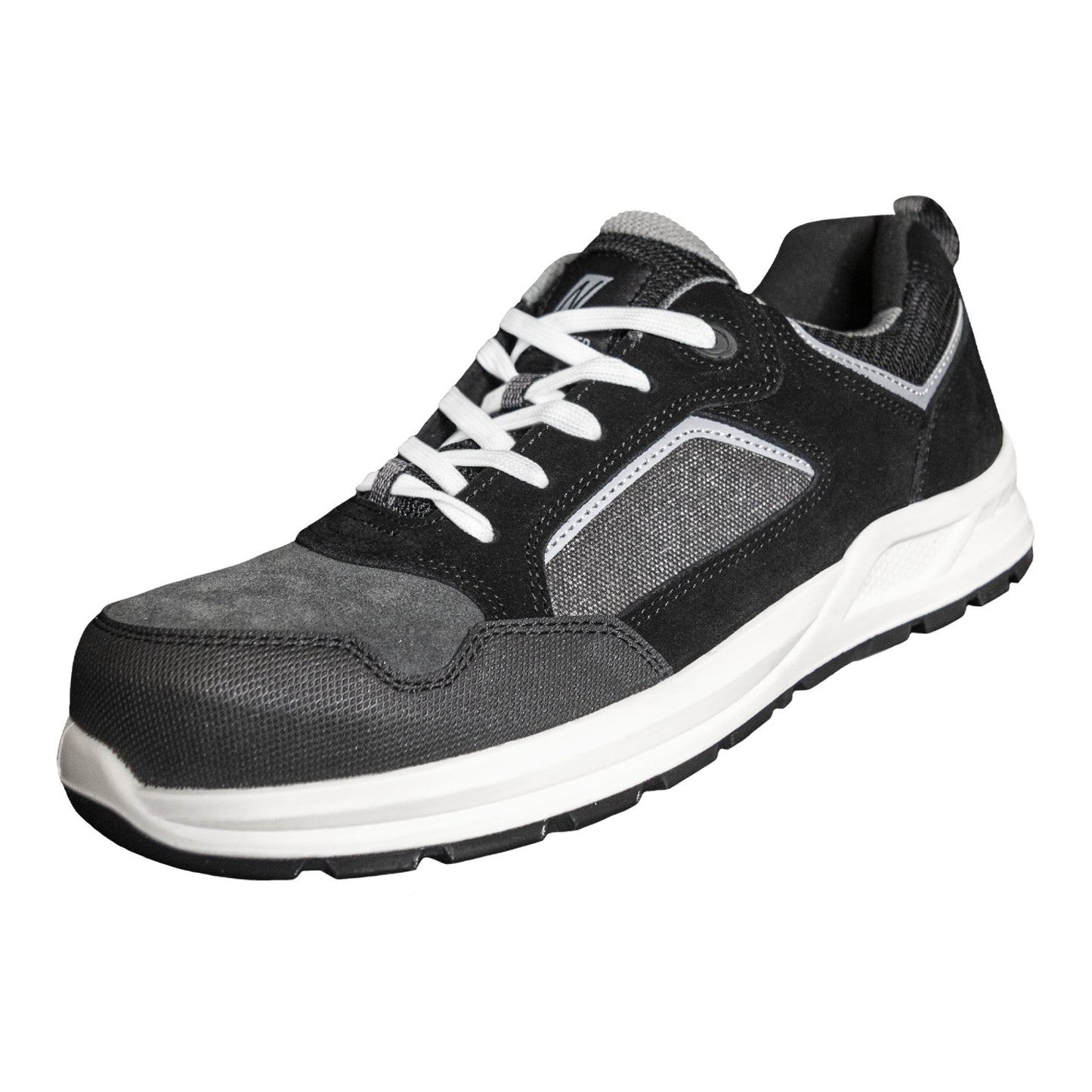 Obuwie ochronne NITRAS CLASSIC STEP, S1P, szaro-czarne