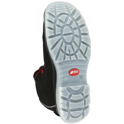 Buty ochronne NITRAS MICRO STEP MID, S1 P, średniej wysokości, czarne