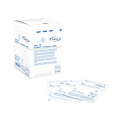 Sterylne, jednorazowe rękawiczki kopolimerowe MaiMed