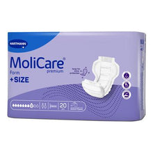 Forma MoliCare p +ROZMIAR 8Tr P20 | Opakowanie (20 sztuk)