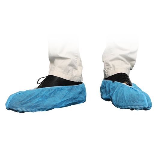 MaiMed-Cover ABS ochraniacze na buty Jednorazowe ochraniacze na buty z PP, niebieskie, 50 szt./op. | Opakowanie (50 sztuk)