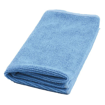 Złożona ściereczka z mikrofibry TASKI MicroQuick od Diversey Deutschland GmbH & Co. OHG, wysokiej jakości i wytrzymała, 5 szt., widoczna na białym tle – idealna do efektywnego czyszczenia.